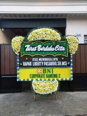 Papan Bunga Duka di Yendidori