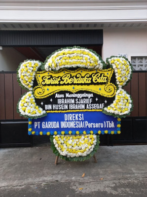 Papan Bunga Duka di Yendidori