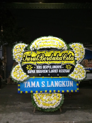Papan Bunga Duka di Yendidori