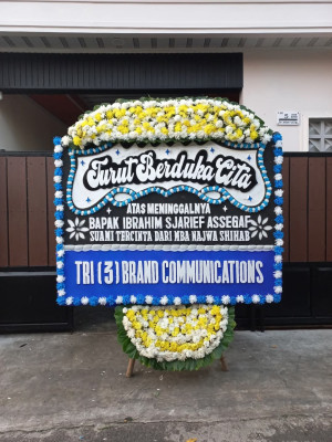 Papan Bunga Duka di Yendidori